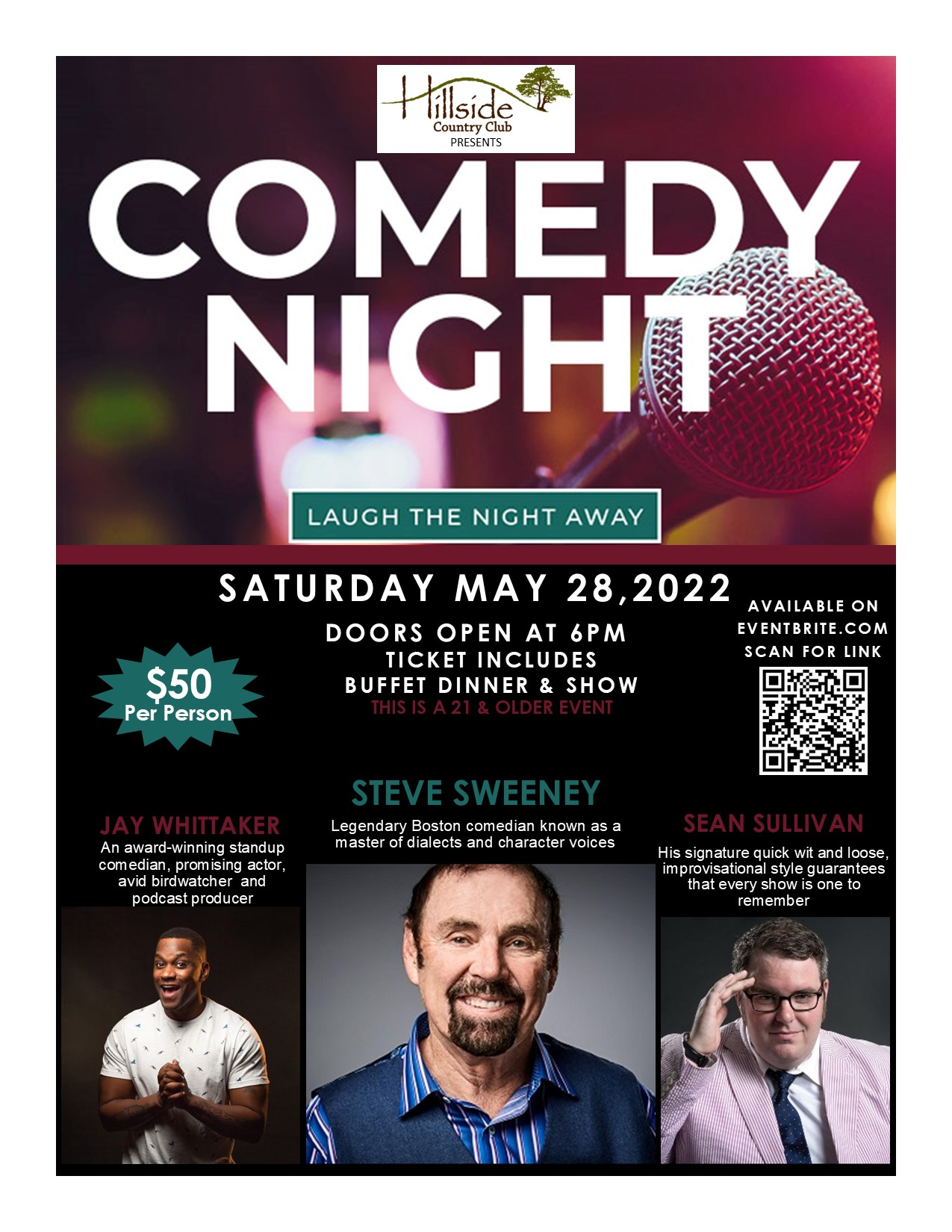 Comedy Night May 2022sweeney